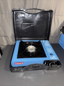 Coleman Series 2800 Tabletop Portable Butane Gas Camping Stove 1 Burner/ case - Picture 1 of 15