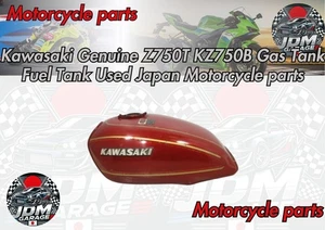 Kawasaki Genuine Z750T KZ750B Gas Tank Fuel Tank Used Japan Motorcycle parts - Foto 1 di 13