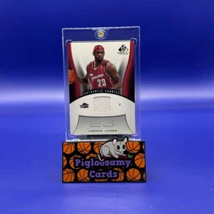 Lebron James 2006-07 Upper Deck SP Game Used Authentic Fabrics Patch - Picture 1 of 2