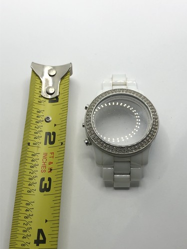 Michael Kors Orologio Ricambi Cassa 40mm Cinturino Parziale Bianco Ceramica Link 20mm GY359