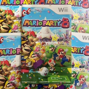 Mario Party 8 Nintendo Wii solo manual de instrucciones - Imagen 1 de 13