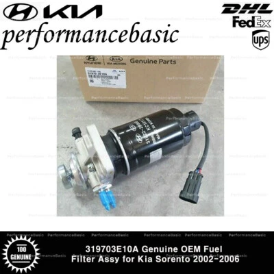 319703E10A Genuine OEM Fuel Filter Assy for Kia Sorento 2002-2006 - Image 1 of 2