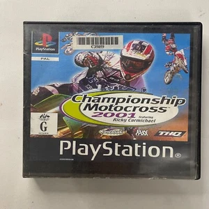 Championship Motocross 2001 No Manual Sony Playstation 1 PS1 PSX PAL Game - Picture 1 of 3