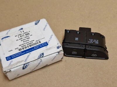 Genuine Ford Connect Focus C-Max Kuga Switch W/ Heated Windscreen 13-18 1817665 - Image 1 of 4