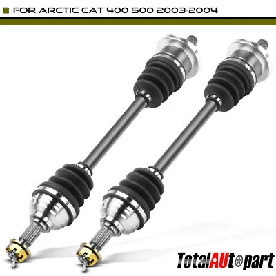 2x Conjunto de eje CV para Arctic Cat 400 500 4x4 03-04 delantero o trasero izquierdo y derecho Foto 1 de 4