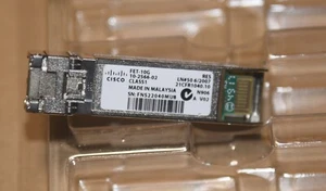 Cisco Genuine 10GB SFP Transceiver FET-10G 10-2566-02 Optical Multi Mode Module - Picture 1 of 2