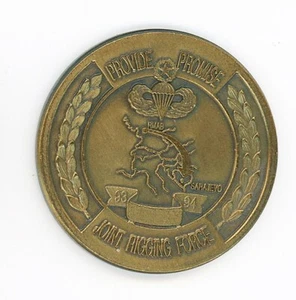 Rare -AIRBORNE RIGGING FORCE- Vintage GENERAL Officer's US Army Challenge Coin - Picture 1 of 2