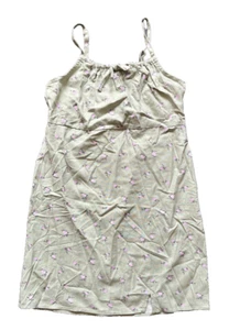 Art Class Girls Green Floral Sleeveless Dress Adjustable Straps Size L 10/12 - Picture 1 of 5