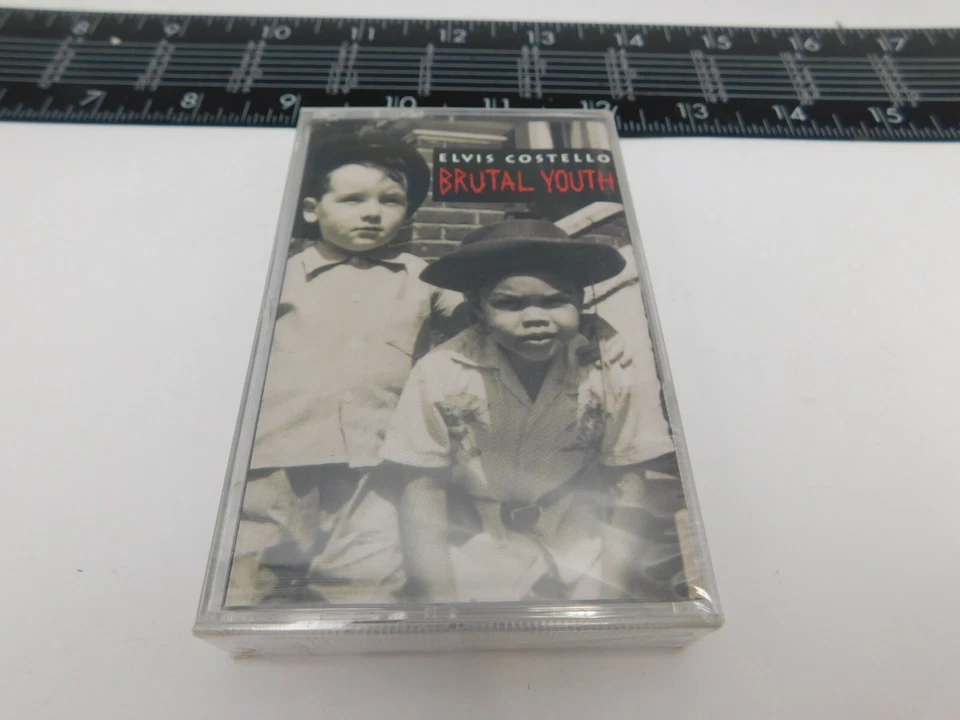 Sealed Elvis Costello Cassette Brutal Youth Audio Tape C16-3 45535-4 - Image 1 of 3