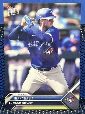 2023 Topps Now DANNY JANSEN Toronto Blue Jays Road To Opening Day Limited SP - Image 1 of 2