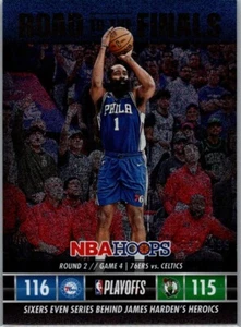 2023-24 Panini NBA Hoops - Road to the Finals Second Round James Harden /999 - Picture 1 of 2