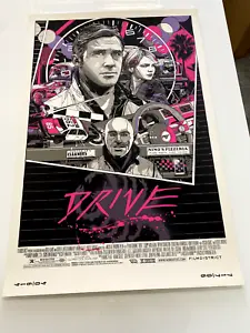 Drive 2013 by tyler Stout  poster art screenprint mondo - Picture 1 of 5