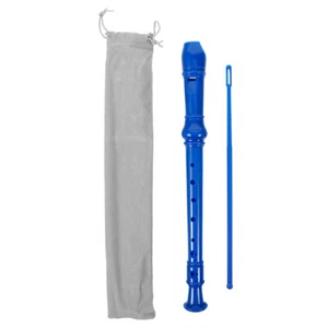 1 Set Potable Clarinet Flute Toy for Kids 8-hole Clarinet German Style Flute - Picture 1 of 12