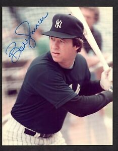 Bobby Murcer Signed Autographed 8 x 10 Photo New York Yankees SHIPPING IS FREE