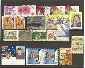 AUSTRALIA-COLLECTION OF USED STAMPS - Picture 1 of 1