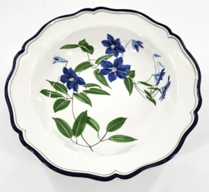 Tiffany & Co. ESTE CERAMICHE Handpainted Serving Bowl Made In Italy Violets 18" - Picture 1 of 6
