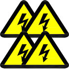 20 Sheets Caution Label Logo Stickers Sign for Electrical Panel Shock