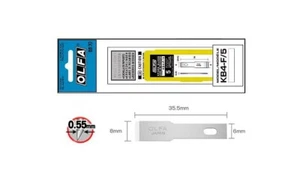 OLFA KB4-F/5 Meißelklingen für AK-4. Packung mit 5 Klingen. 5xSpare Chisel Blade - Bild 1 von 15