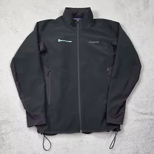 Patagonia Windbreaker Jacke Herren Large schwarz Softshell Polartec Fleece Adze - Bild 1 von 13