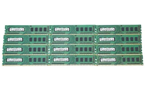 Lot of (12) 1GB PC3-8500U DDR3-1066 Samsung M378B2873FHS-CF8 1Rx8 Desktop RAM - Picture 1 of 1