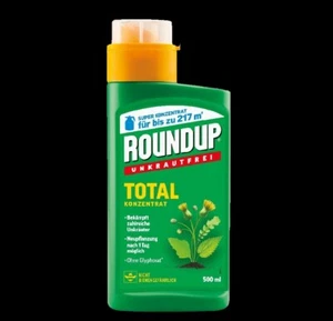 Roundup Unkrautfrei TOTAL KONZENTRAT 500 ml Unkrautvernichter Unkrautex Herbizid - Bild 1 von 2
