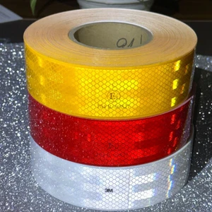 3M Diamond-Grade Reflective Safety Tape 45.7m x 50mm - Picture 1 of 5
