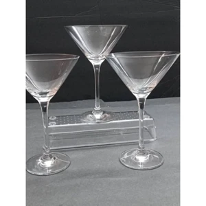 Dreiteiliges Schott Zwiesel traditionelles Martini Glas klar alle Gelegenheiten - Bild 1 von 4