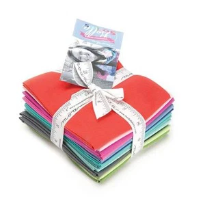 Moda BELLA SOLIDS Designer Select 12 Fat Quarter Bundle 9900ABKS Quilt Fabric - Picture 1 of 1