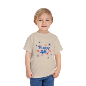 Celebrate Independence Day in Style with Our Happy 4th T-Shirt - Picture 1 of 34