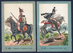TC0310 Chromos: Pas de publicité à l’arrière - Cavalerie française : Hussards - - Bild 1 von 1
