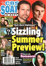 CBS Soaps In Depth Magazine June 10 2019 Joshua Morrow Mark Grossman Rena Sofer