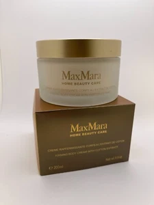 MaxMara Crema Corporal Reafirmante Extracto Algodón Nuevo en Paquete Lote M 6.8oz Extremadamente Raro Excelente - Imagen 1 de 1