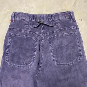 Vintage Lee Riveted Corduroy Pants Buckle Back 90s Work Women’s 26x31