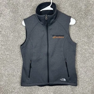 The North Face Full Zip Vest Gray Women’s Size Medium - Picture 1 of 6
