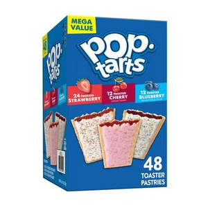Pop-Tarts Variety Pack Toaster Pastries, Breakfast Foods,Shelf-Stable,(48 Count) - Picture 1 of 10