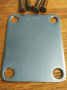 AGED Stamped Neck Plate For EVH Frankenstrat/Frankenstein Serial # 61071 - Picture 1 of 3
