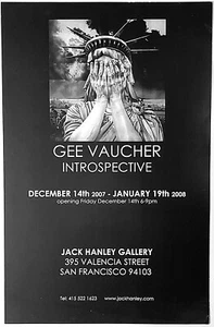 Gee Vaucher- Exhibition poster, 2007-8 show, San Francisco Jack Hanley Gallery - Picture 1 of 1