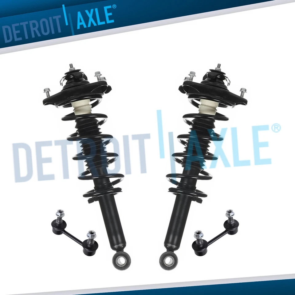 Rear Struts w/ Coil Spring Assembly Sway Bars for 2006-2012 Mitsubishi Eclipse - Image 1 of 4