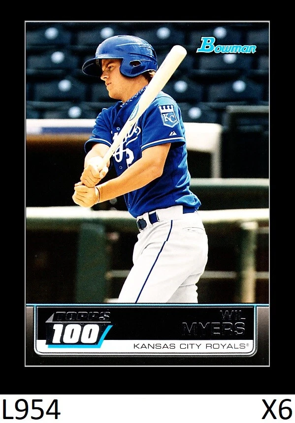 1-2011 BOWMAN TOPPS 100 WIL MYERS PADRES QTY - Image 1 of 1