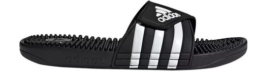 Adidas Scarpa Uomo Adissage Slides Sandalo F35580 Nero Bianco