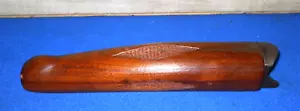 WESTERN FIELD-EY19 Iver Johnson Champion 12ga SNAP ON CHECK WOOD FOREND #TJ5706 - Picture 1 of 8