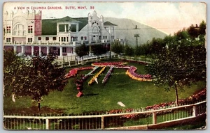 Postal Montana Butte A View in Columbia Gardens 1910 - Imagen 1 de 2