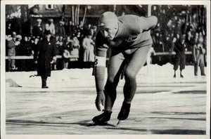 OLYMPIA 1936 Band I Sammelbild Nr 43 IVAR BALLANGRUD Bahn Rießersee Winterspiele - Picture 1 of 2