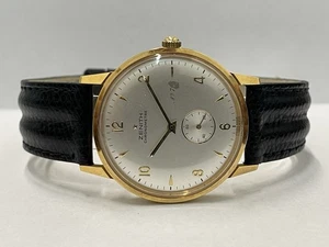 Zenith Stellina Chronometre Jumbo 36 mm GOLD PLATED 18k cal. 2541 Top Condition - Picture 1 of 11