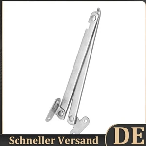 10Pcs Left Right Folding Drop Front Desk Trunk Lid Support Stays Hinges (A) - Bild 1 von 11