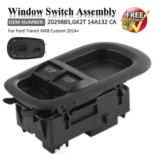 Door Double Window Switch Drivers Side For Ford Transit MK8 Custom 14+ 1791339 - Picture 1 of 9