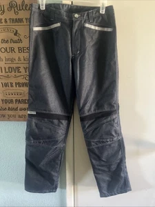 Alpinestars Damengröße 8 blau Denim Jeans Motocross Reiten Motorsport gepolstert - Bild 1 von 14