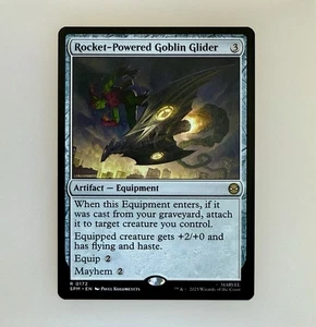 Magic the Gathering: Rocket-Powered Goblin Glider Marvel's Spider-Man Regular NM - Picture 1 of 3