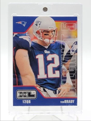 TOM BRADY 2002 DECK SUPERIOR XL LISTA DE VERIFICAÇÃO 5 FOOTBALL PATRIOTS Q3713 - Imagem 1 de 2