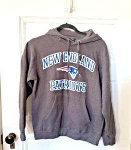 2012 Older Style NE Patriots NFL Hoodie Sweatshirt Size S Gray - Picture 1 of 2